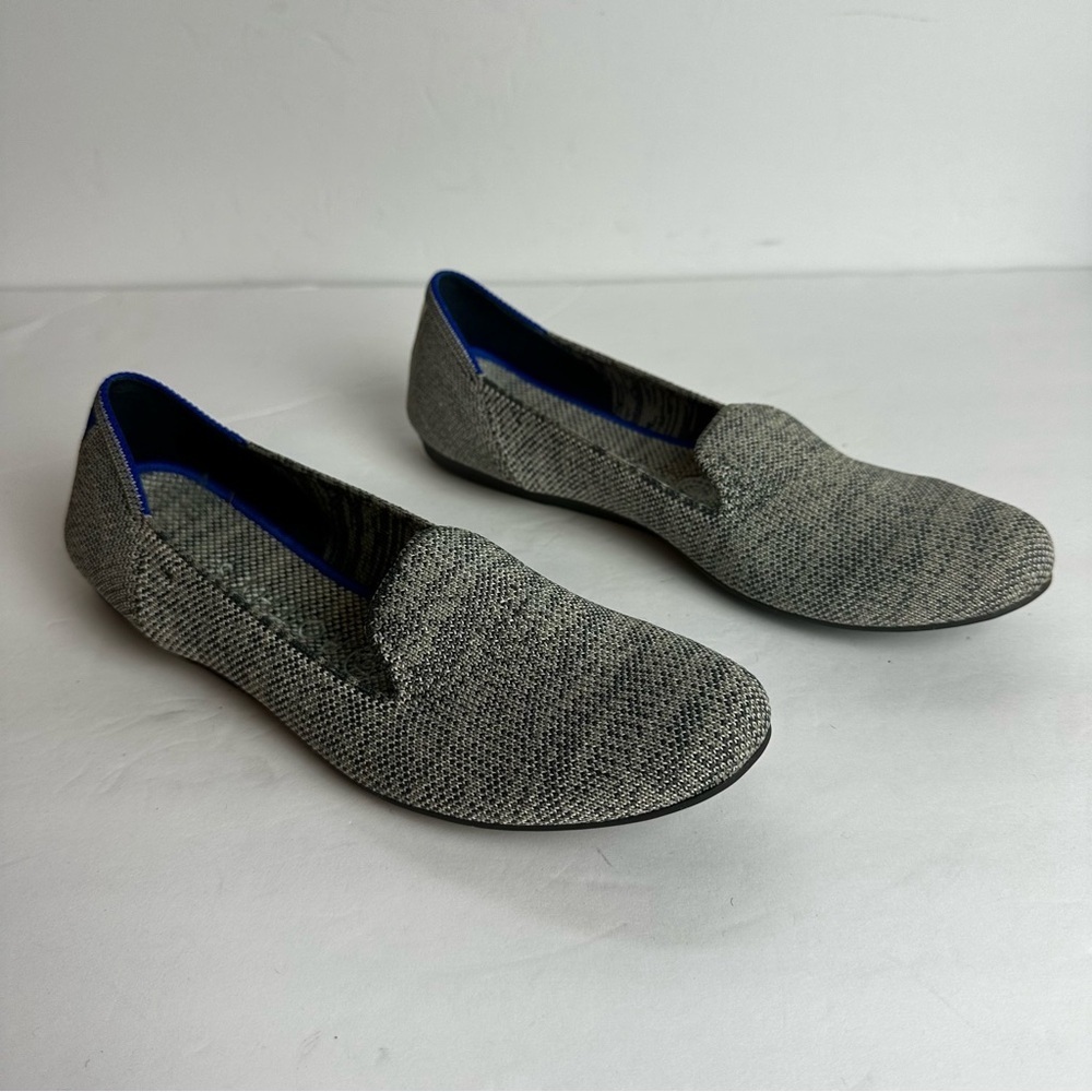 Rothy's Ballet Flats Women's Size 8 Shoes Round Toe Comfort Slip On Gray Grey